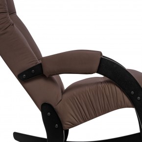 Кресло-качалка Модель 67 Венге, ткань V 23 в Екатеринбурге - mebel24.online | фото 5