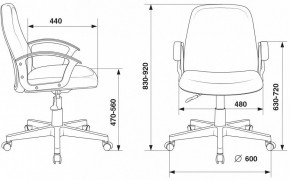 Кресло компьютерное CH-808-LOW/#B в Екатеринбурге - mebel24.online | фото 3