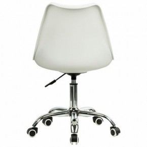 Кресло стул BRABIX "Eames MG-310 CH", хром, пластик белый, экокожа белая, 532923 в Екатеринбурге - mebel24.online | фото 4