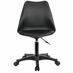 Кресло стул BRABIX "Eames MG-310 PL", пластик черный, экокожа черная, 532927 в Екатеринбурге - mebel24.online | фото 1