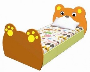 Кровать детская Медвежонок К-1V МДФ (600*1400) в Екатеринбурге - mebel24.online | фото
