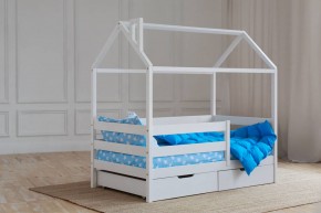 Кровать-домик 80*160 Белый в Екатеринбурге - mebel24.online | фото 4