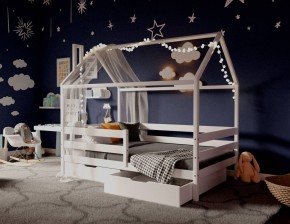 Кровать-домик 80*190 Белый в Екатеринбурге - mebel24.online | фото