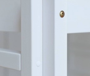 Кровать-домик двухъярусная 80*190 Белый в Екатеринбурге - mebel24.online | фото 3