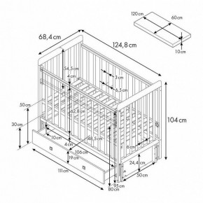 Кроватка Фея 328-01 в Екатеринбурге - mebel24.online | фото 10