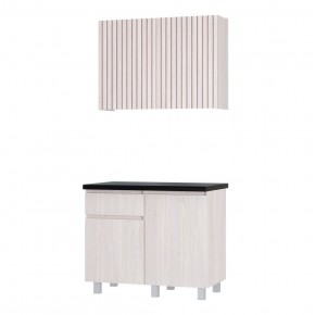 Кухня Тренд 1.0 м (Ясень белый) в Екатеринбурге - mebel24.online | фото 3