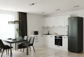 Кухонный гарнитур Белый Глянец 2600*1600 (Стол. 38мм) в Екатеринбурге - mebel24.online | фото