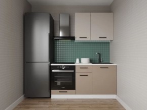 Кухонный гарнитур Каппучино 1600 (Стол. 38мм) в Екатеринбурге - mebel24.online | фото