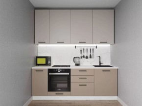 Кухонный гарнитур Каппучино 2200 h950 (Стол. 26мм) в Екатеринбурге - mebel24.online | фото