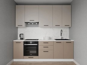Кухонный гарнитур Каппучино 2400 h950 (Стол. 26мм) в Екатеринбурге - mebel24.online | фото