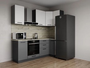 Кухонный гарнитур Меренга 2200*1000 (Стол. 26мм) в Екатеринбурге - mebel24.online | фото 1