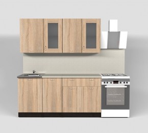 Кухонный гарнитур Симона демо 1700 (Венга/Дуб Сонома) в Екатеринбурге - mebel24.online | фото 7