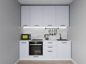 Кухонный гарнитур Смоки 2200 h950 (Стол. 38 мм) в Екатеринбурге - mebel24.online | фото 1