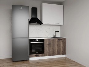 Кухонный гарнитур Старое Дерево 1600 h950 (Стол. 26мм) в Екатеринбурге - mebel24.online | фото