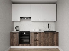 Кухонный гарнитур Старое Дерево 2400 h950 (Стол. 38мм) в Екатеринбурге - mebel24.online | фото