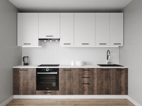 Кухонный гарнитур Старое Дерево 3000 h950 (Стол. 38мм) в Екатеринбурге - mebel24.online | фото