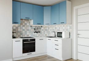 Кухонный гарнитур угловой Капри 2200х1600 h950 (Стол. 26мм) в Екатеринбурге - mebel24.online | фото