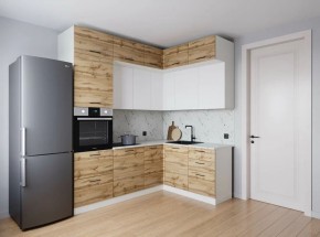 Кухонный гарнитур угловой Лада 2200*1700 (Стол. 26мм) в Екатеринбурге - mebel24.online | фото 1