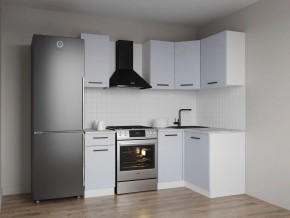Кухонный гарнитур угловой Смоки 2000*1200 (Стол. 26мм) в Екатеринбурге - mebel24.online | фото 1