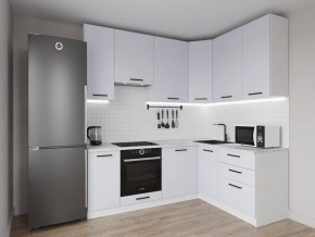 Кухонный гарнитур угловой Смоки 2200*1600 h950 (Стол. 26мм) в Екатеринбурге - mebel24.online | фото