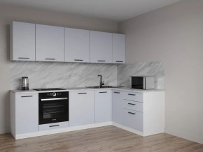 Кухонный гарнитур угловой Смоки 2600*1600 (Стол. 26мм) в Екатеринбурге - mebel24.online | фото 1