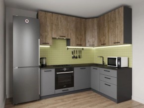 Кухонный гарнитур Умбра 2200*1600 h950 (Стол. 38мм) в Екатеринбурге - mebel24.online | фото
