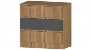 ЛЕНОРА Комод 3 ящика (графит) в Екатеринбурге - mebel24.online | фото