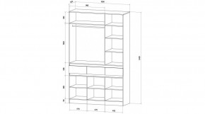 ЛЕНОРА Спальный гарнитур (модульный) кашемир в Екатеринбурге - mebel24.online | фото 9