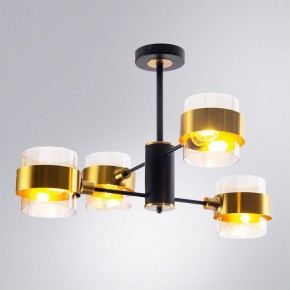 Люстра на штанге Arte Lamp Carlo A8205SP-4BK в Екатеринбурге - mebel24.online | фото 2