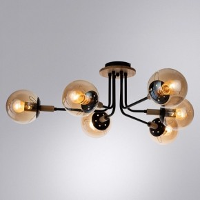Люстра на штанге Arte Lamp Oxford A2716PL-6BK в Екатеринбурге - mebel24.online | фото 2