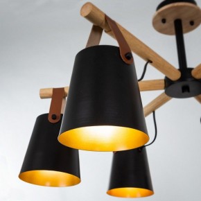 Люстра на штанге Arte Lamp Thomas A7032PL-6BK в Екатеринбурге - mebel24.online | фото 3