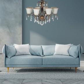 Люстра на штанге Arti Lampadari Borgese Borgese E 1.1.8.602 GB в Екатеринбурге - mebel24.online | фото 2