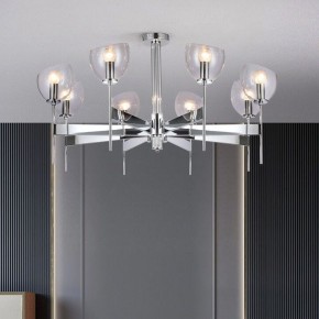 Люстра на штанге Eurosvet Arrista 60130/8 хром Smart в Екатеринбурге - mebel24.online | фото 3