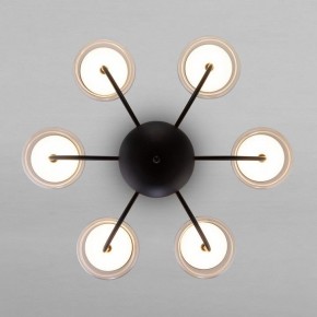 Люстра на штанге Eurosvet Fungo 50388 LED черный в Екатеринбурге - mebel24.online | фото 2