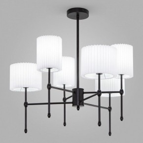 Люстра на штанге Eurosvet Notturno 60162/6 черный в Екатеринбурге - mebel24.online | фото