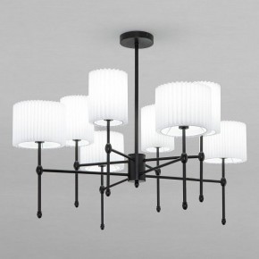 Люстра на штанге Eurosvet Notturno 60162/8 черный в Екатеринбурге - mebel24.online | фото