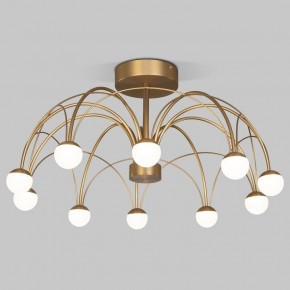 Люстра на штанге Eurosvet Ragno 90031/10 LED золото в Екатеринбурге - mebel24.online | фото