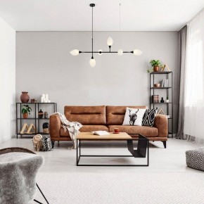 Люстра на штанге Eurosvet Sinki 30188/6 черный в Екатеринбурге - mebel24.online | фото 3