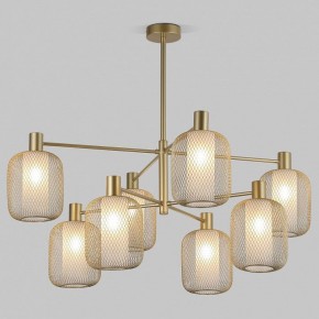 Люстра на штанге Eurosvet Voile 30192/8 золото в Екатеринбурге - mebel24.online | фото