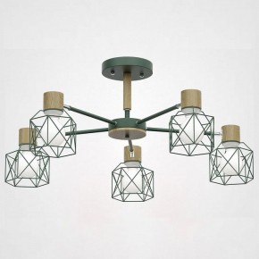 Люстра на штанге Imperiumloft Corf Green CORF-B01 в Екатеринбурге - mebel24.online | фото