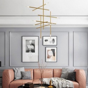 Люстра на штанге Imperiumloft Traverse Gold TRAVERSE01 в Екатеринбурге - mebel24.online | фото 4