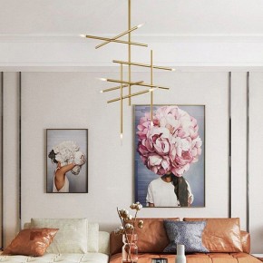 Люстра на штанге Imperiumloft Traverse Gold TRAVERSE01 в Екатеринбурге - mebel24.online | фото 5