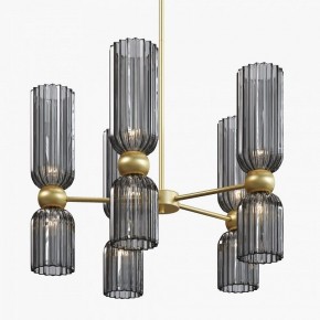 Люстра на штанге Maytoni Antic MOD302PL-10GR в Екатеринбурге - mebel24.online | фото 4