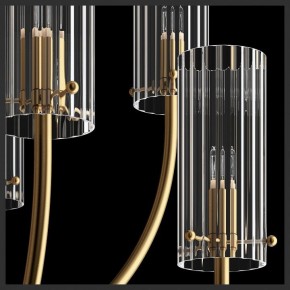 Люстра на штанге Maytoni Arco MOD223PL-08BS в Екатеринбурге - mebel24.online | фото 5