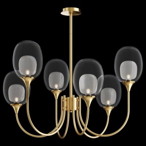 Люстра на штанге Maytoni Aura MOD016PL-06BS в Екатеринбурге - mebel24.online | фото 2