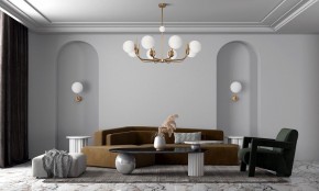 Люстра на штанге Maytoni Rendez-vous MOD109PL-08BS в Екатеринбурге - mebel24.online | фото 2