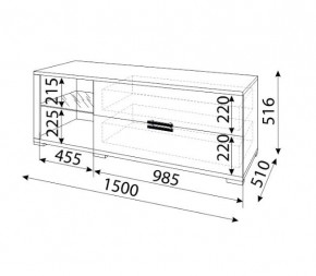 Мармарис (гостиная) М03 ТВ-тумба в Екатеринбурге - mebel24.online | фото 2