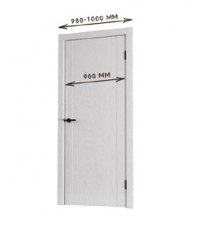 Межкомнатная дверь Bolivar Каньон браун (комплект) 900 в Екатеринбурге - mebel24.online | фото