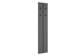 МЕРСИ Вешалка 2 (графит) в Екатеринбурге - mebel24.online | фото