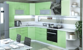Модульная кухня Ксения Олива в Екатеринбурге - mebel24.online | фото 1